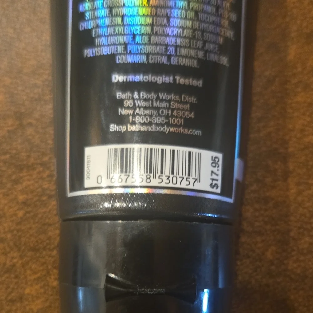 NEW Bath & Body Works Black Tie Body Cream